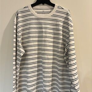 Striped Long Sleeve Men's Tee